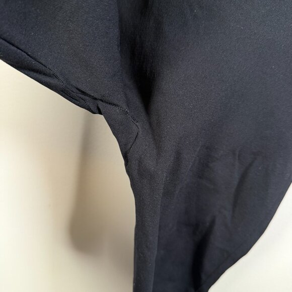 Blanqui Maternity Leggings Size Medium Full Panel Black Belly Support - Picture 6 of 8